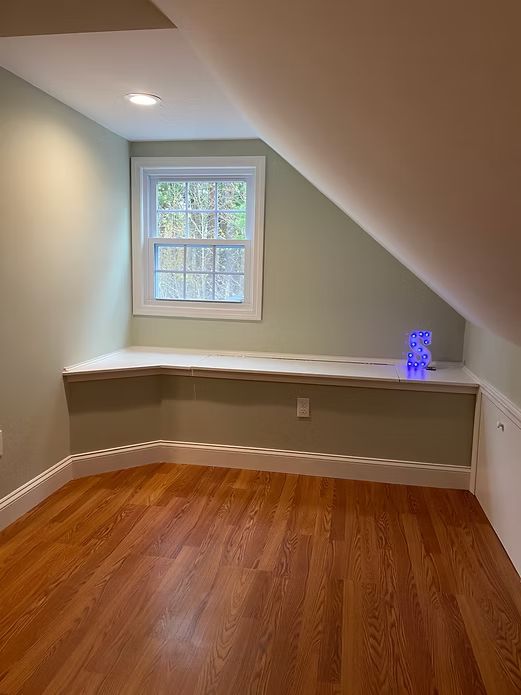 Attic in Canton, MA finished by Appena Properties
